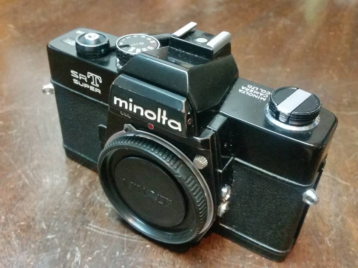 動作良好 露出計OK ミノルタ minolta SRT super 黒