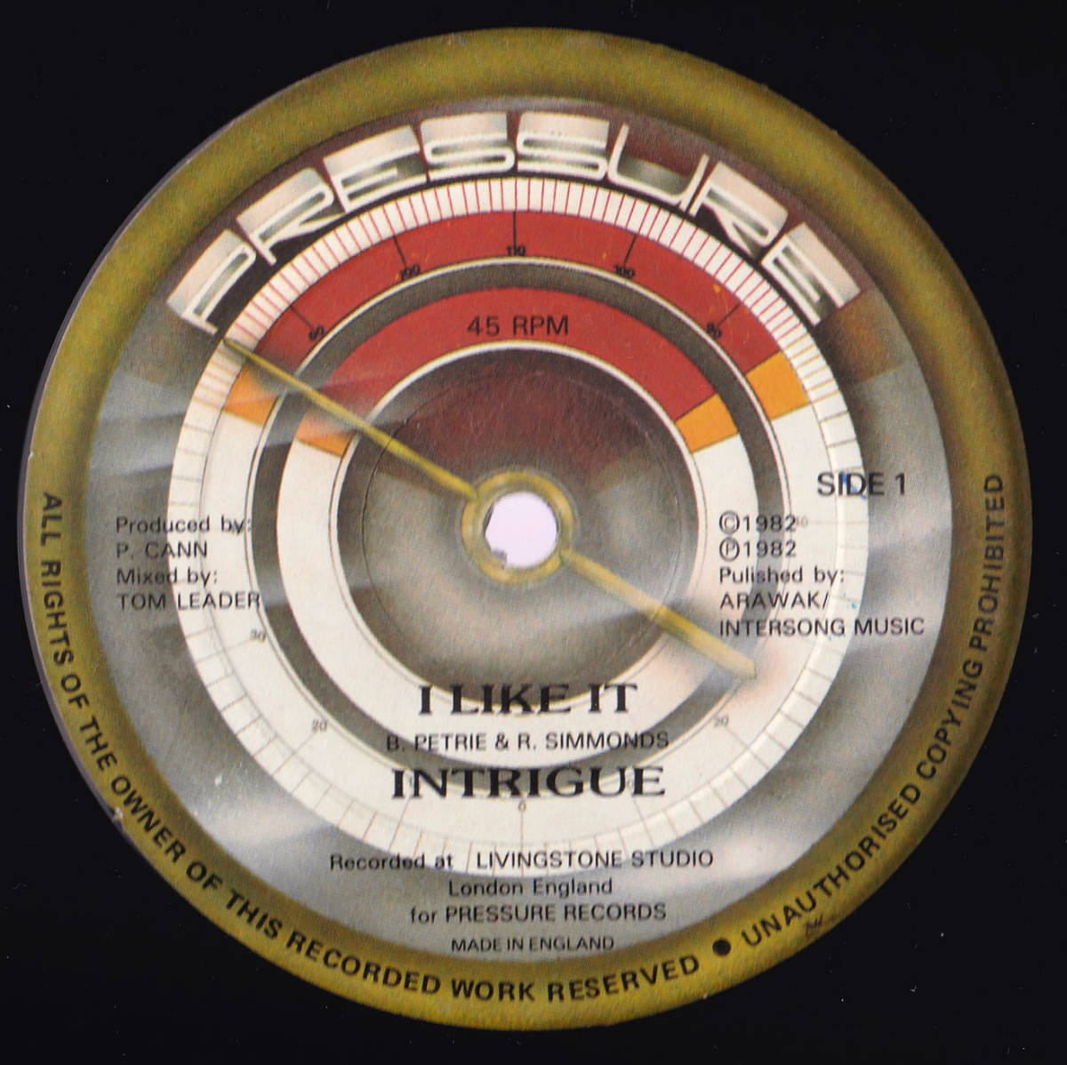【人気，セール】 ダンクラ12inch INTRIGUE / I like it U.K.盤 Pressure(ディスコ)｜売買されたオークション情報、yahooの商品情報をアーカイブ公開 - オークファン ディスコ