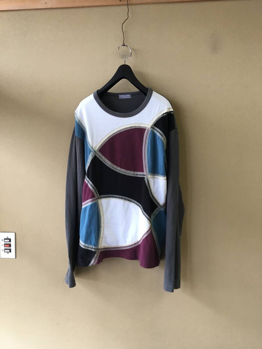 AD2003 COMME des GARCONS HOMME パッチワークロンT AD2003【COMME des GARCONS HOMME/コムデギャルソンオム】Patchwork