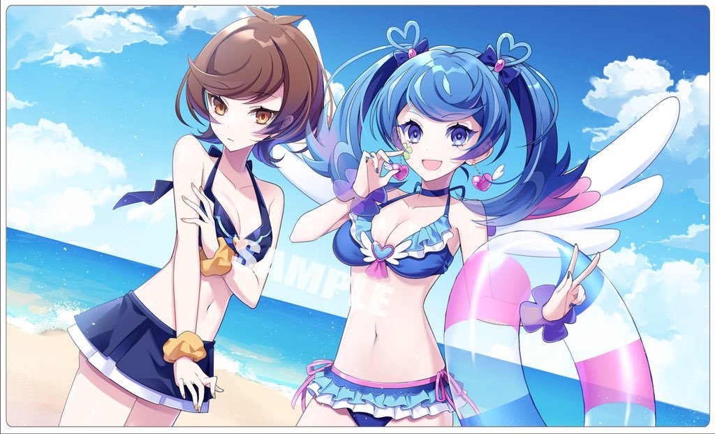 C94 ◇あずまちっく天国◇ 新作 プレイマット ブルーエンジェル 財前葵