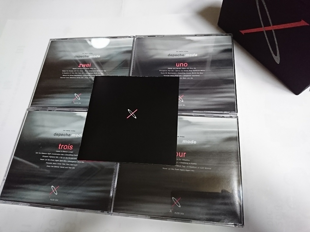 デペッシュ・モード Depeche Mode／X1（4枚組CD-BOX）☆日本限定生産