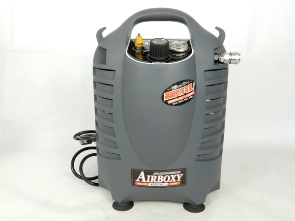 中古 アサヒペン AIRBOXY ABX-09 エアーコンプレッサー オイルレス