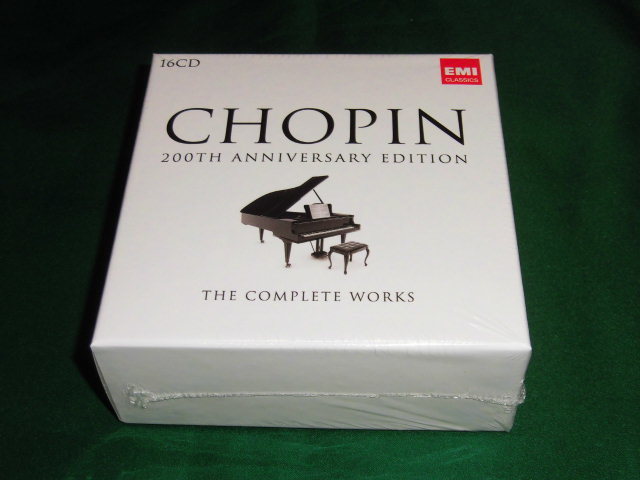Chopin The Complete Works 未開封新品 新品未開封 Chopin: The Complete Works (200th Anniversary) Box-Set