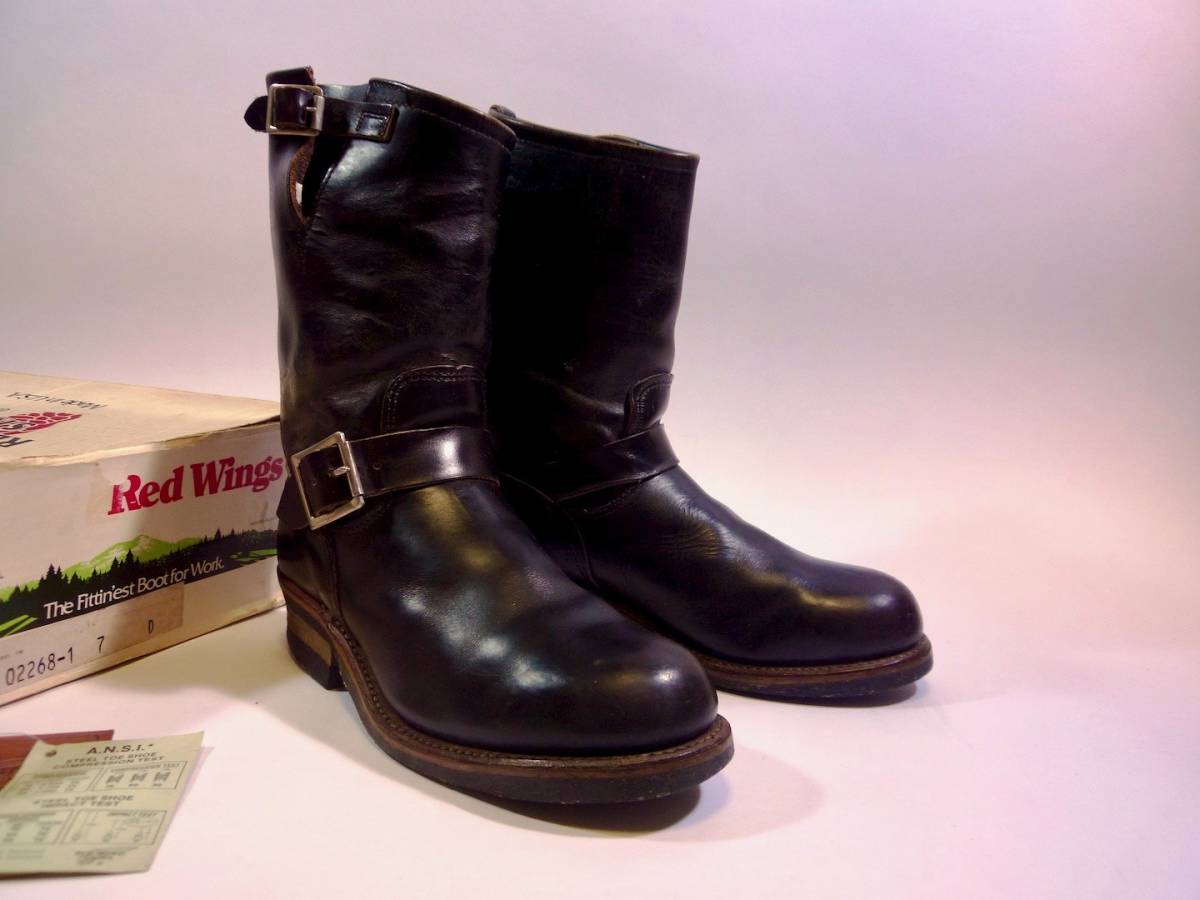 REDWING 幻の艶有り極上茶芯!!REDWING 刻印入92年製/PT83