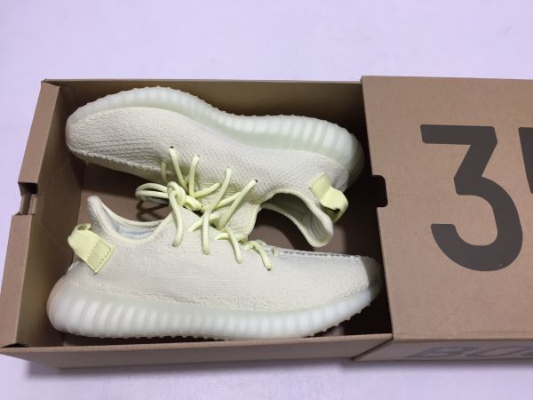 ★大人気★アディダス ORIGINALS YEEZY BOOST 350 V2 BUTTER F36980 メンズスニーカー 27.5cm【中古美品】