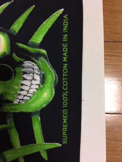 18ss シュプリーム skull pile bandana スカル バンダナ Supreme-Skull-Pile-Bandana-