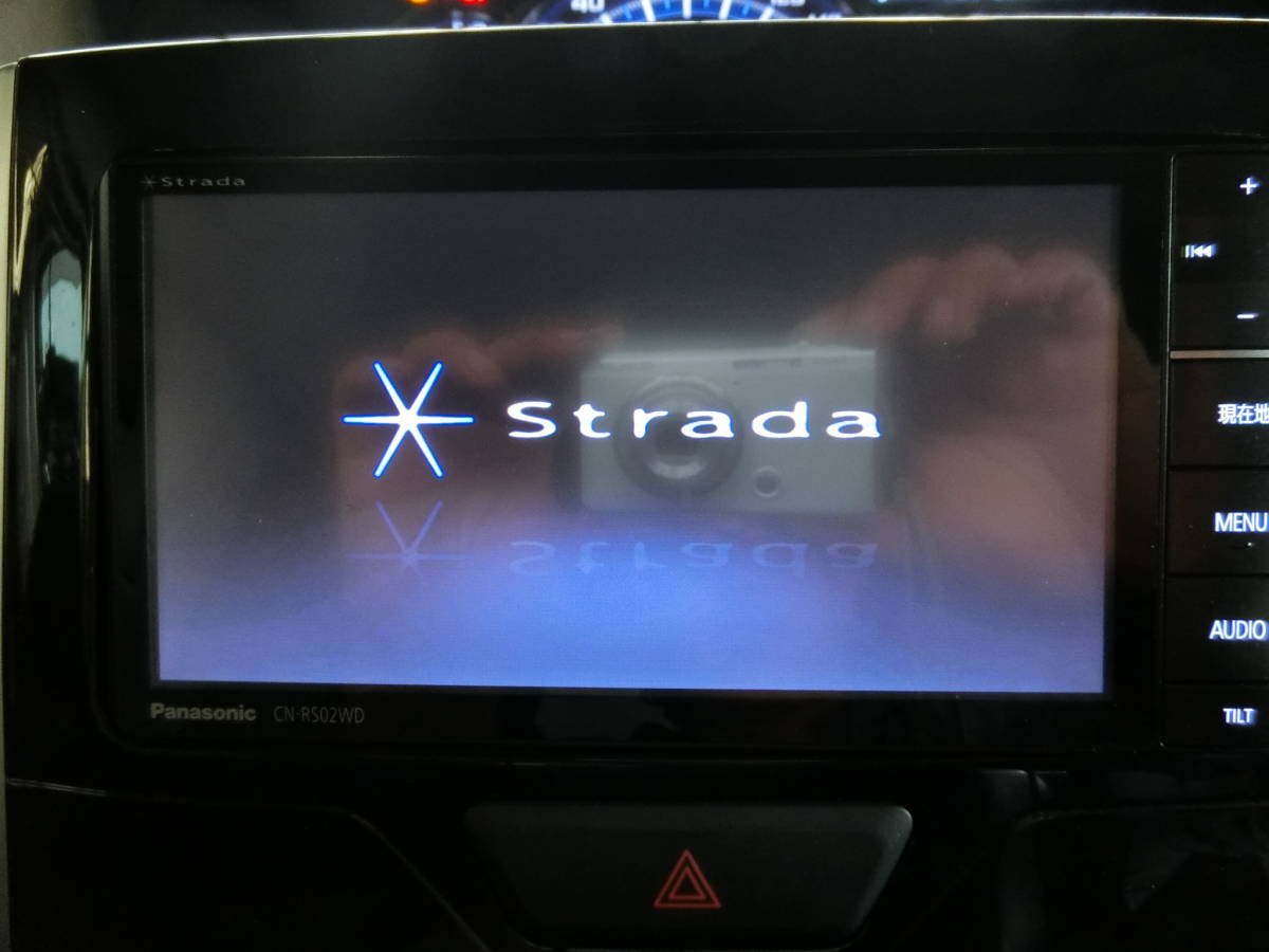 パナソニック ストラーダ フルセグ TV 内蔵 メモリー ナビ CN-RS02WD