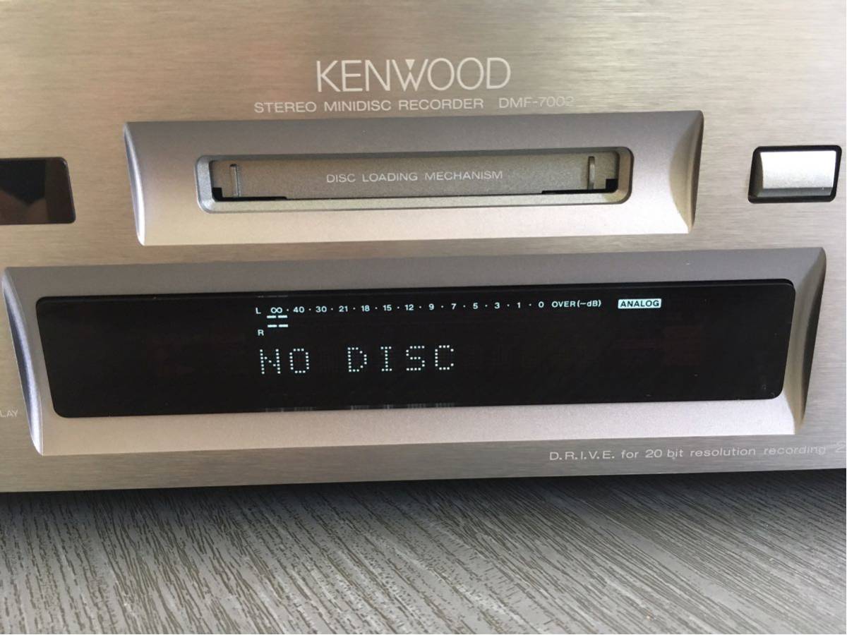DMF-7002 KENWOOD ケンウッド DMF-7002S MDデッキ Kenwood ステレオ