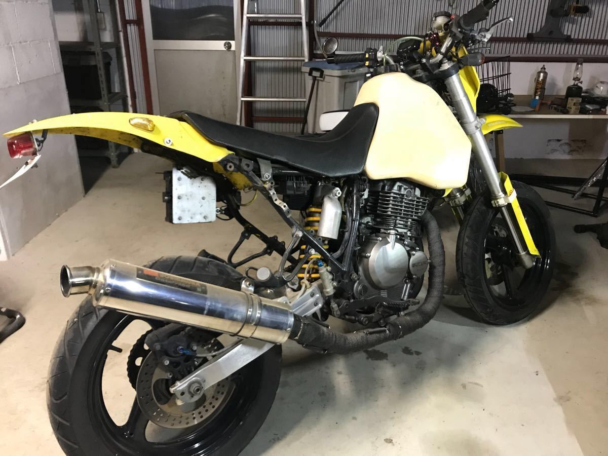 グース250 2⁄10現車確認予定ありDR250S 350エンジン⁄TMRキャブ仕様 