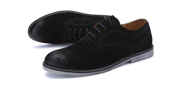 激安大特価，限定SALE 26.5cm JL6663 豚革スエード コンフォート サドル レースアップ 通気性良い デッキシューズ ビジネスシューズ(26.5cm)｜売買されたオークション情報、yahooの商品情報をアーカイブ公開 - オークフ 26.5cm