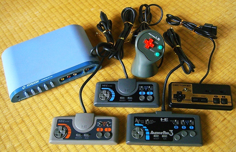 超激得，格安 コナミ ゲームセレクター NEC PCエンジン コントローラー PI-PD8 PI-PD6 アベニューパッド3 NAPD 1001 ハドソン ヘクター87 ASCII STICK L5(本体、アクセサリー)｜売買されたオークション情報、yahooの商品 PCエンジン