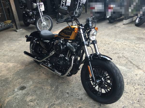 XL1200X-48用ハンドル！”楽ちんバー・スーパーローエイプ” ケーブル 