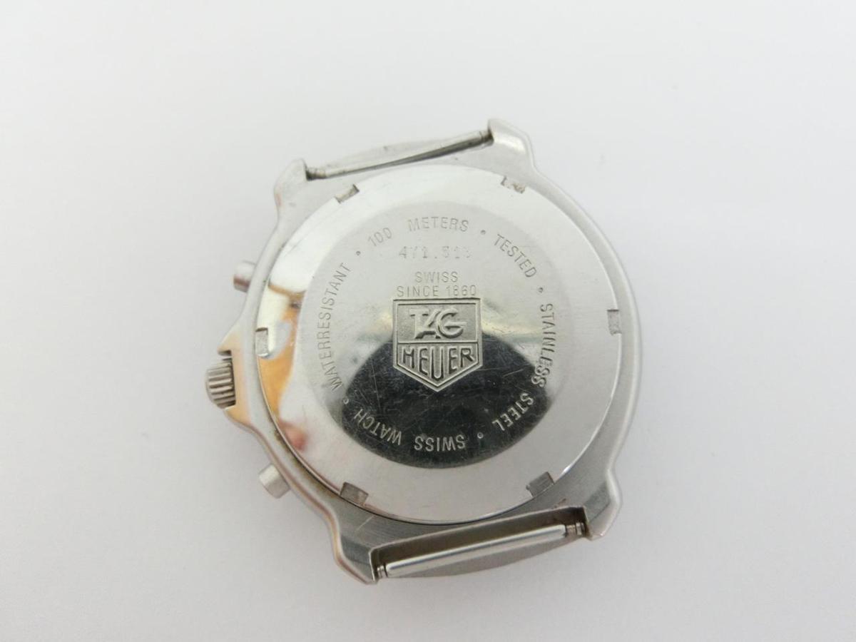 【O-9870】TAG HEUER タグホイヤー フォーミュラ1 471.513 ブラック文字盤 クォーツ 腕時計 本体のみ ジャンク品【千円市場】