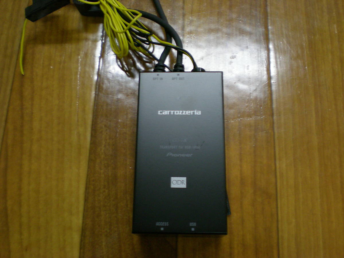 カロッツェリア CD-7X USB⁄ipod用トランスポート ケーブル付き カー