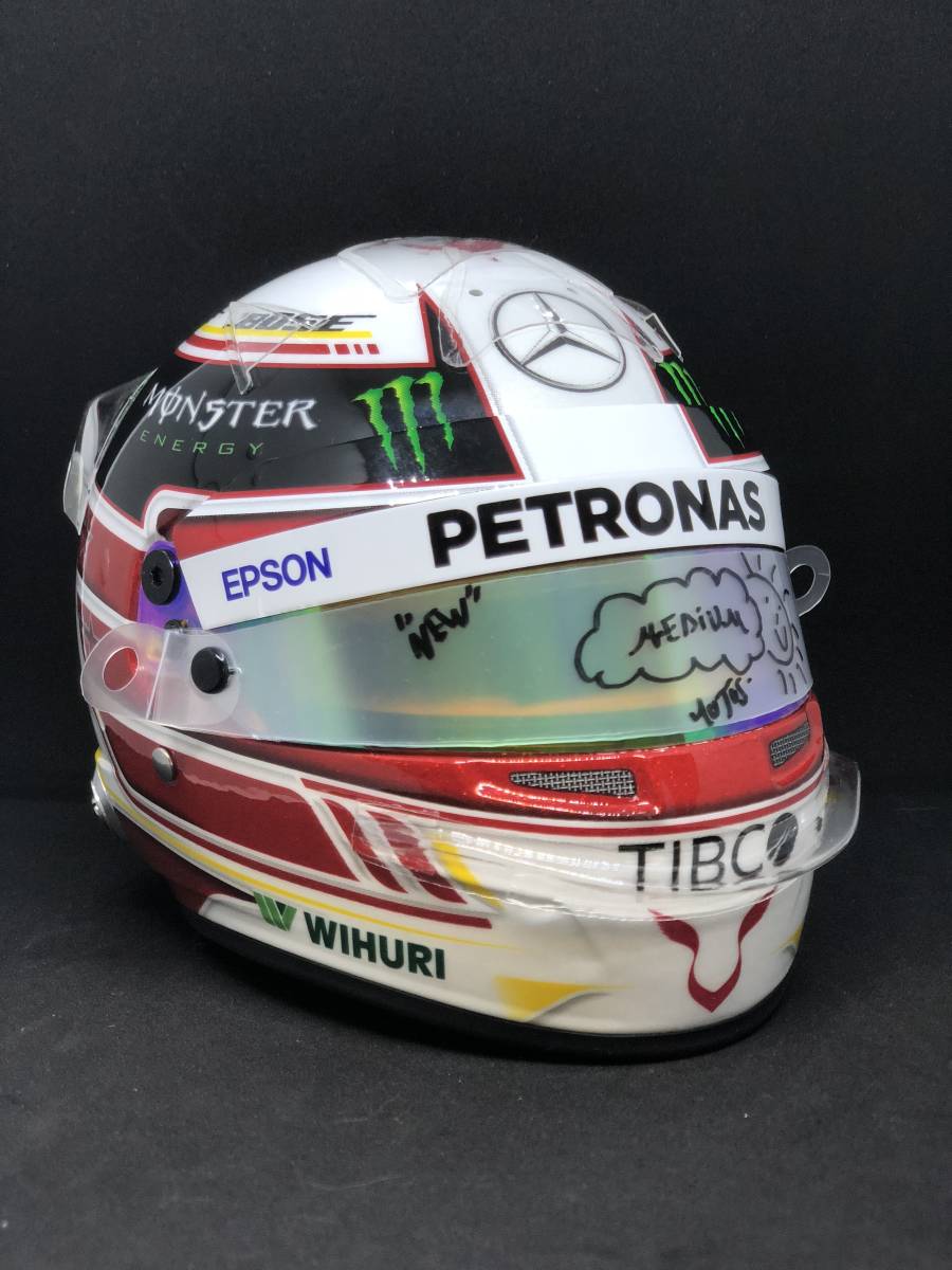1/2 ルイス ハミルトン 2018 カスタム仕様 ヘルメット(F1)｜売買された