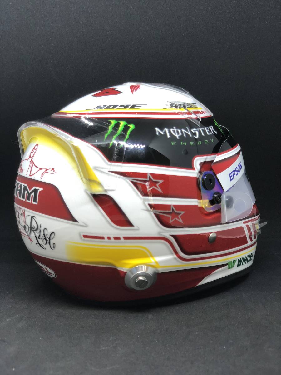1/2 ルイス ハミルトン 2018 カスタム仕様 ヘルメット(F1)｜売買された