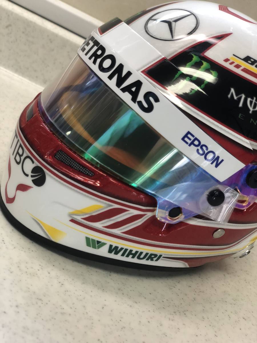 1/2 ルイス ハミルトン 2018 カスタム仕様 ヘルメット(F1)｜売買された