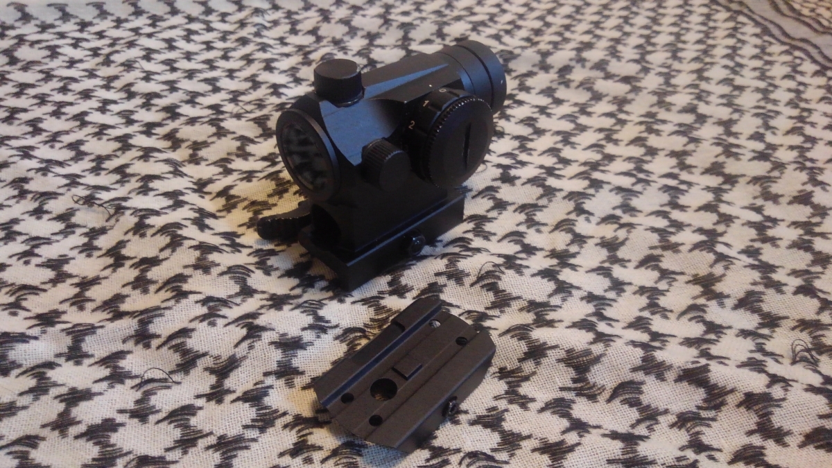 NOVEL ARMS COMBAT AIM T-1 ドットサイト!! ノーベルアームズ レッドドットサイト NOVELARMS T1 T2 COMP 次世代 マルイ M4 CQB-R HK416_2