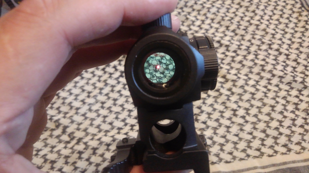 NOVEL ARMS COMBAT AIM T-1 ドットサイト!! ノーベルアームズ レッドドットサイト NOVELARMS T1 T2 COMP 次世代 マルイ M4 CQB-R HK416_3