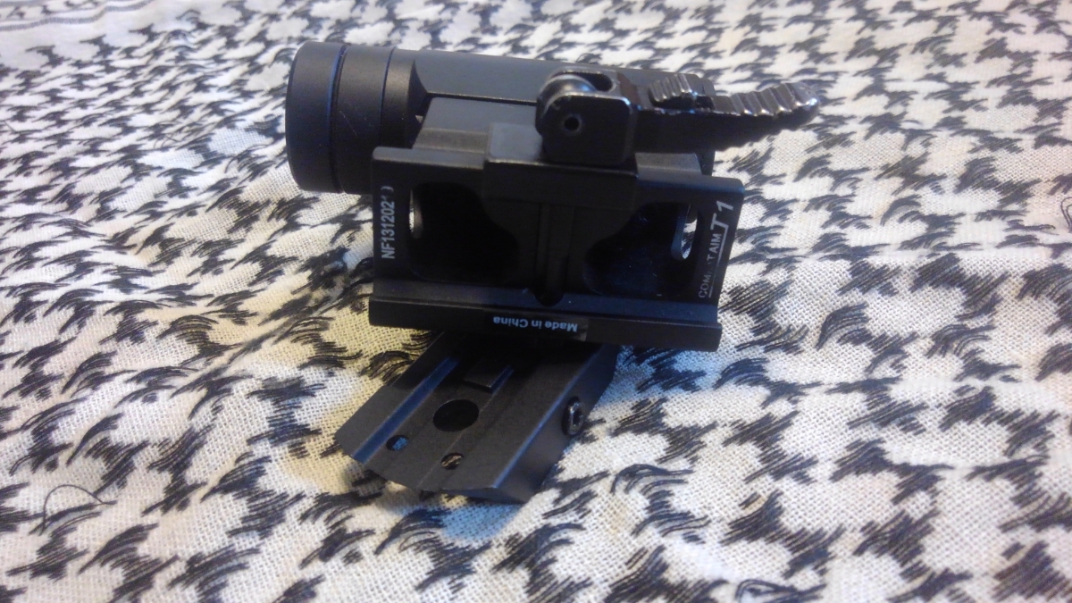 NOVEL ARMS COMBAT AIM T-1 ドットサイト!! ノーベルアームズ レッドドットサイト NOVELARMS T1 T2 COMP 次世代 マルイ M4 CQB-R HK416_4