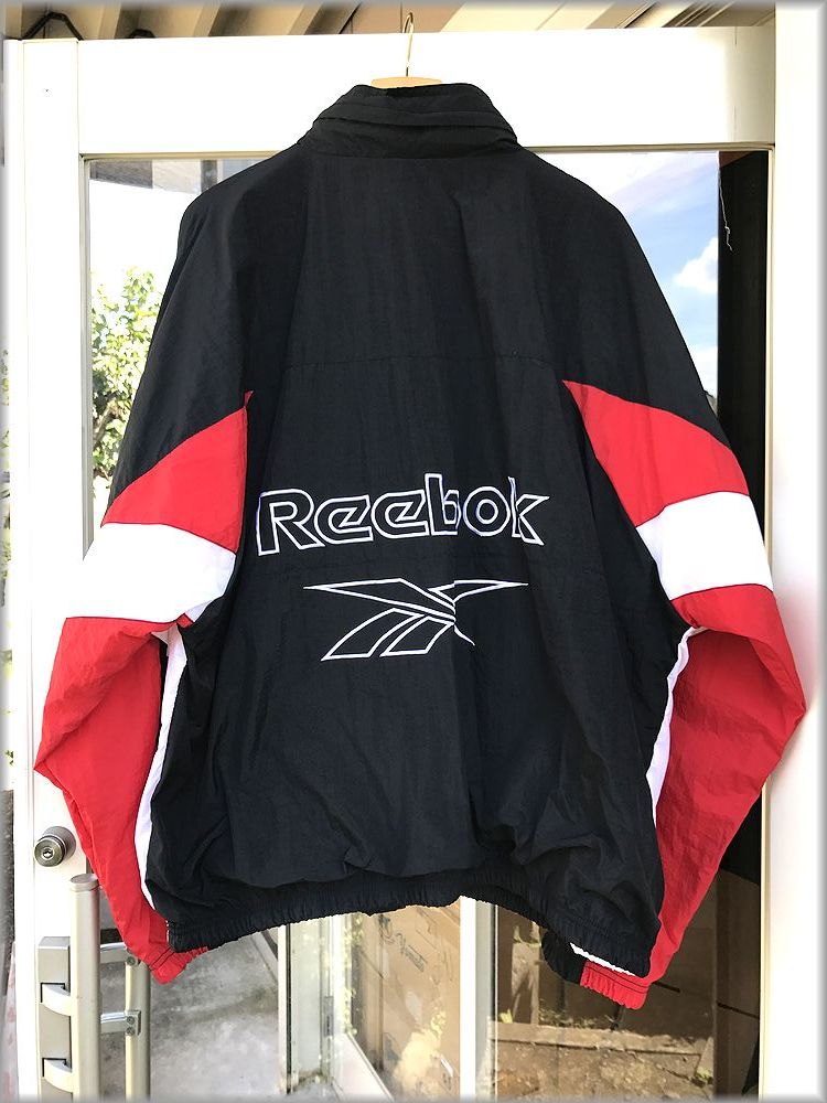 送料無料，2025】 ☆リーボック 90s ナイロンジャケット size XXL 