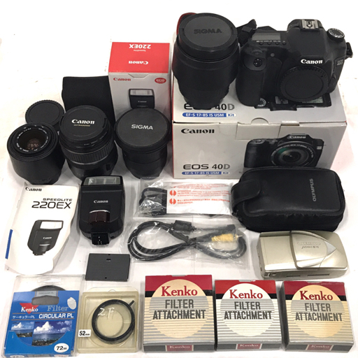 キヤノン Canon EOS 40D ダブルレンズセット 《 動作光学良好 》 #01093251