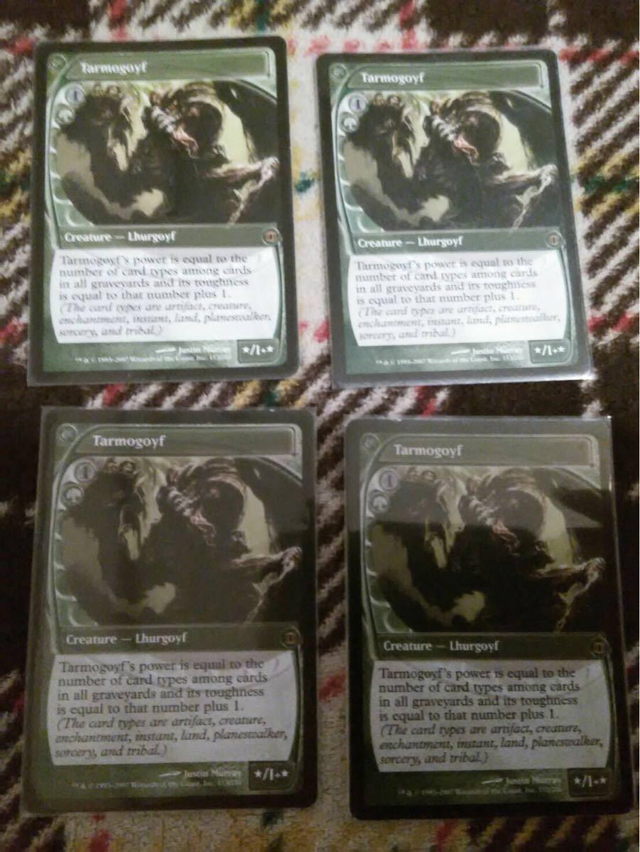 MTG タルモゴイフ4枚セット MTG タルモゴイフ 英語 四枚まで ,MTG
