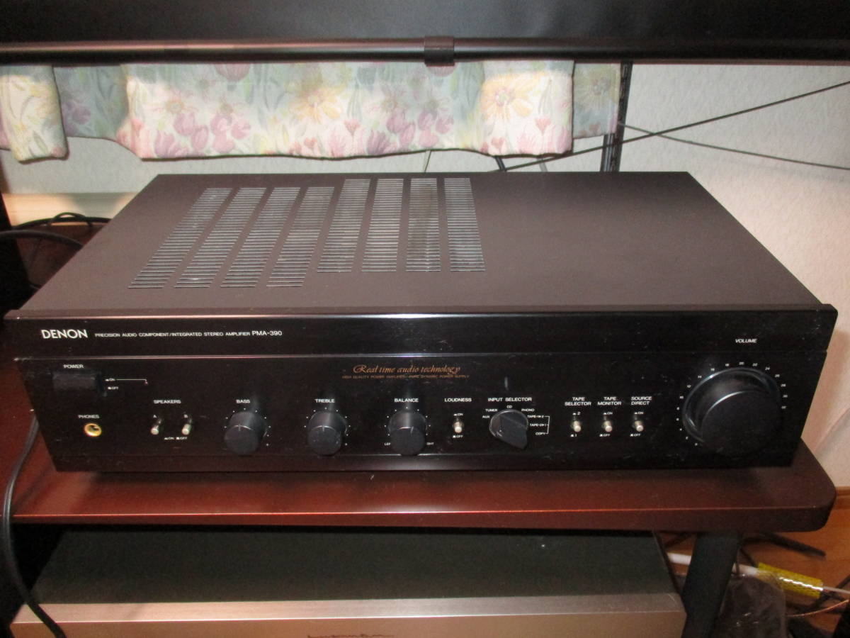 新作登場，定番 デノン DENON プリメインアンプ PMA-390