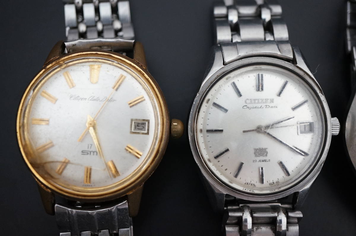 17石 シチズン コンパクト Cal.6000 時計 国産 Citizen シチズン 