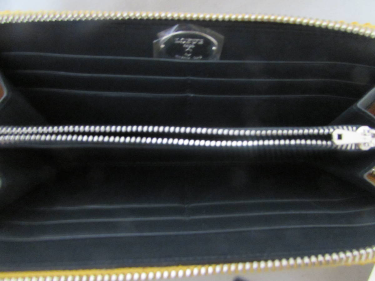 LOEWE/極美品】ロエベ レザー ラウンドファスナー 長財布○ジッピー 