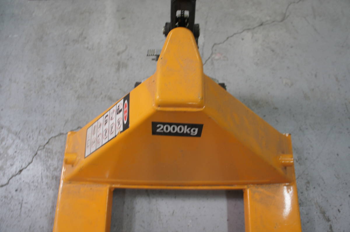 ☆【中古】ハンドフォークリフト ハンドリフト フォークリフト 2000kg 