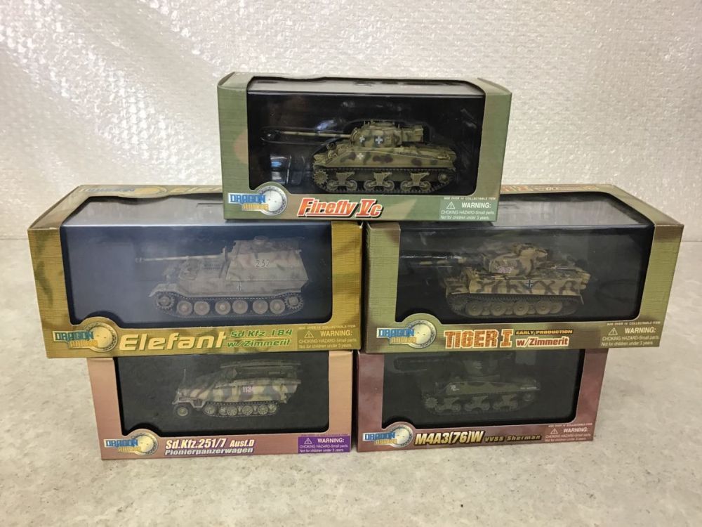 1/72 ドラゴンアーマー ティーガー1，エレファント 他 1&frasl;72 ドラゴンアーマー Yahoo!オークション ドラゴンアーマーシリーズ .181 タイガー1型後期型(w