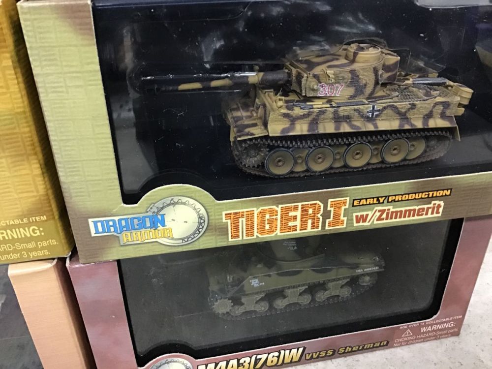 1/72 ドラゴンアーマー ティーガー1，エレファント 他 1&frasl;72 ドラゴンアーマー Yahoo!オークション ドラゴンアーマーシリーズ .181 タイガー1型後期型(w