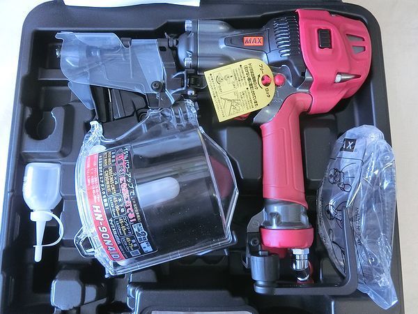 【未使用】 MAX マックス 高圧コイルネイラ HN-90N4(D)