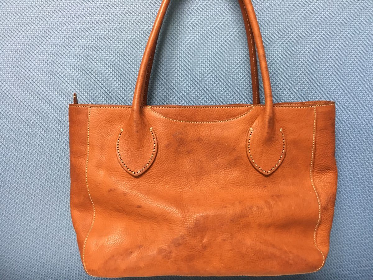 genten ゲンテン トートバッグ レザー キャメル ブラウン 1スタ 【公式 
