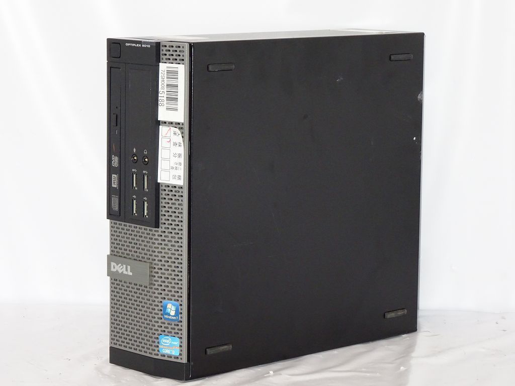 DELL OptiPlex 9010 Core i3-3220 3.3GHz/4GB/250GB/DVDRW/OS無/動作未確認/付属品無【栃木出荷】
