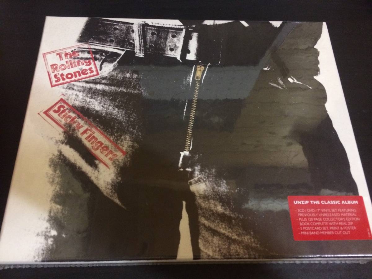 ROLLING STONES ★ STICKY FINGERS / 3CD + DVD + LP / 新品未開封　★