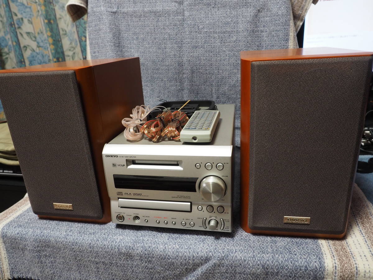 T134 ONKYO CD/MD TUNER AMPLIFIER Onkyo FR-N7X Hi-MD MiniDisc CD
