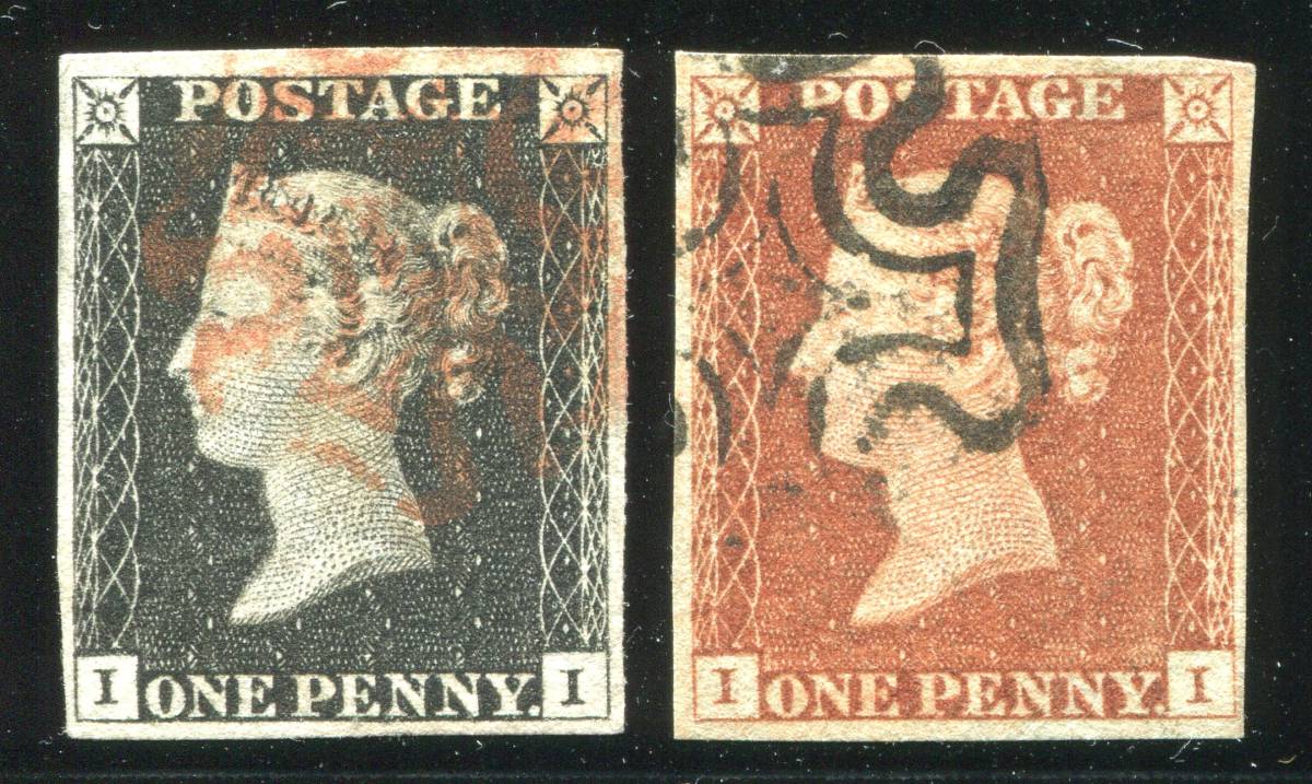 0 Penny - Black The Stamp GB 1 Wikipedia Britain Great | National 