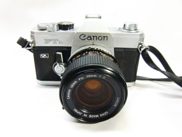 田*中様 Canon FTb QL アクセサリー、レンズ　セット Canon QL FTb Camera + - SLR FD ボディ 標準レンズ Mark O Film 35mm