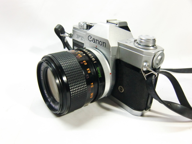Canon QL FTb Camera + - SLR FD ボディ 標準レンズ Mark O Film 35mm