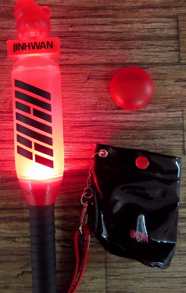 ☆【同梱可】 iKON/アイコン 公式グッズ KONBAT コンバット ペンライト