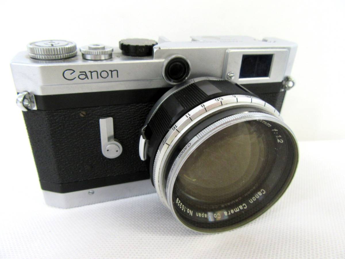 【Canon/キャノン】CANON CAMERA/MODEL VI-T/CANON LENS 50mm f:1.2/シャッターOK/⑦_1