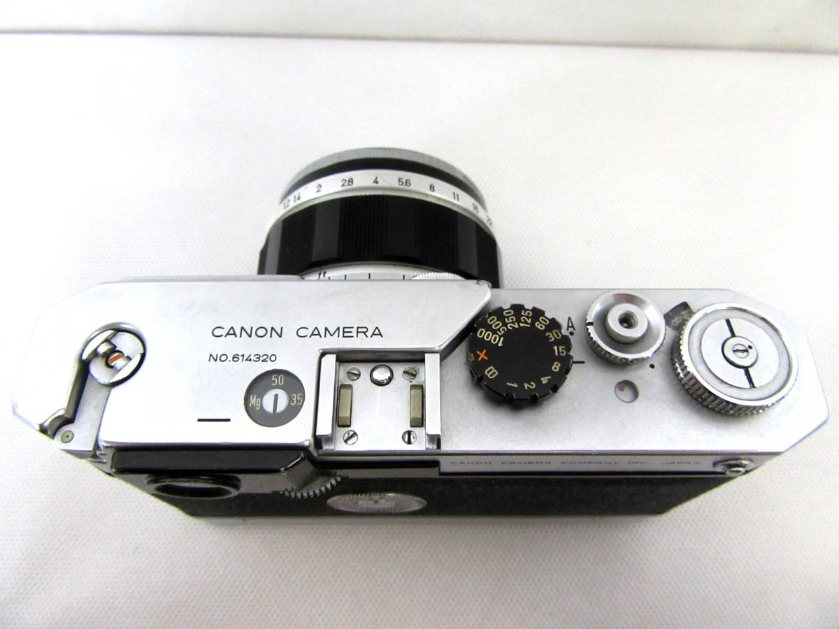 【Canon/キャノン】CANON CAMERA/MODEL VI-T/CANON LENS 50mm f:1.2/シャッターOK/⑦_4