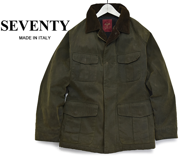 定価7万円 イタリア製 セブンティ【SEVENTY】裏フリース地 M-65 