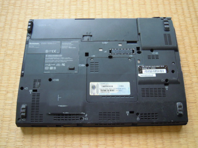 62★x201 Lenovo ThinkPad x201i i3-370M 2.4G /3249-MGJ/BIOS OK/部品取り用/上級者向け/ジャンク_5