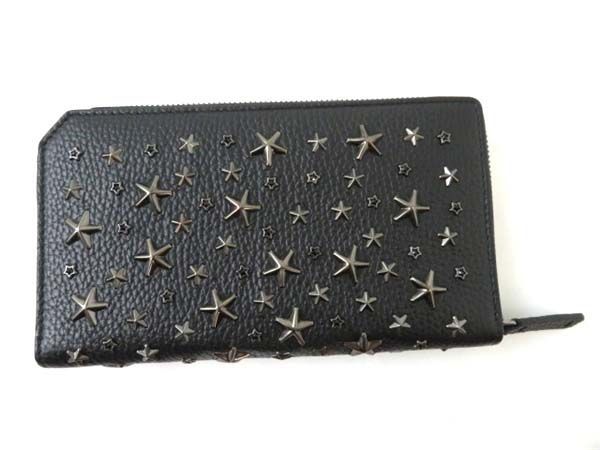 未使用品◎伊製 JIMMY CHOO／ジミーチュウ カーナビー レザー