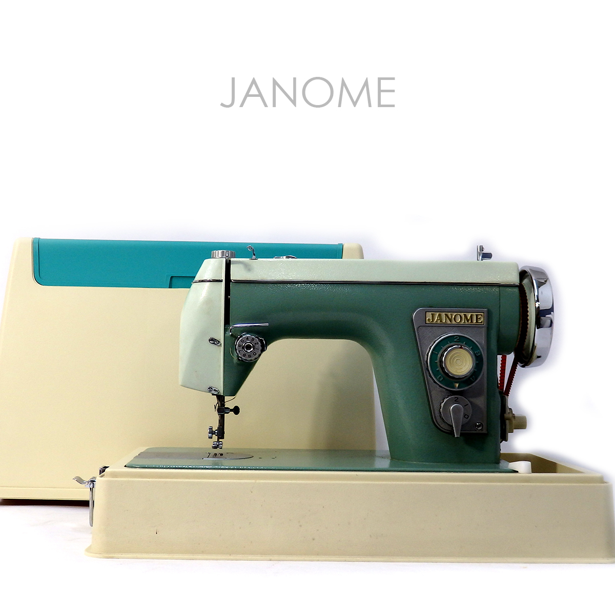 ジャノメ MODEL 0 JANOME 昭和レトロJANOME 電動ミシン - ミシン 昭和 