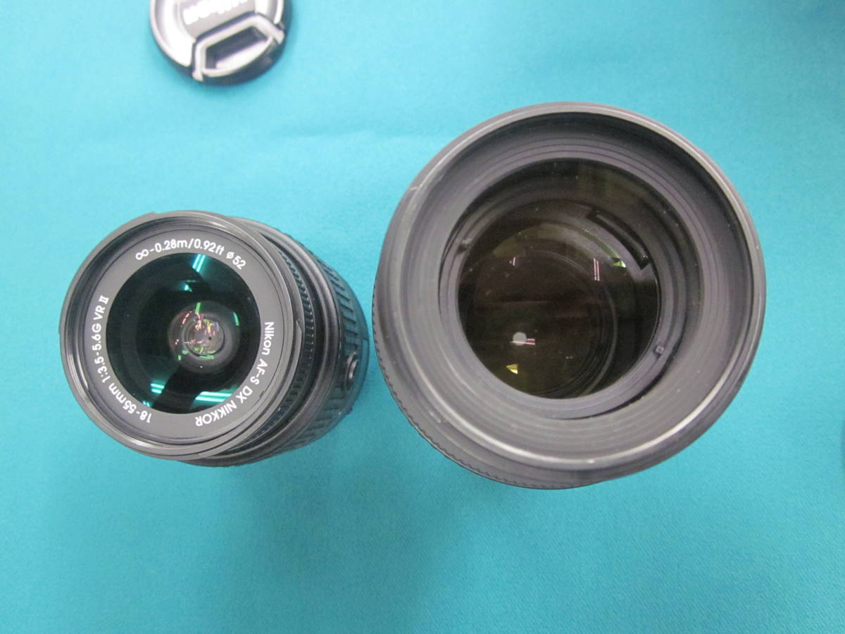 ニコン★一眼レフカメラ★D5300レンズ２個付き