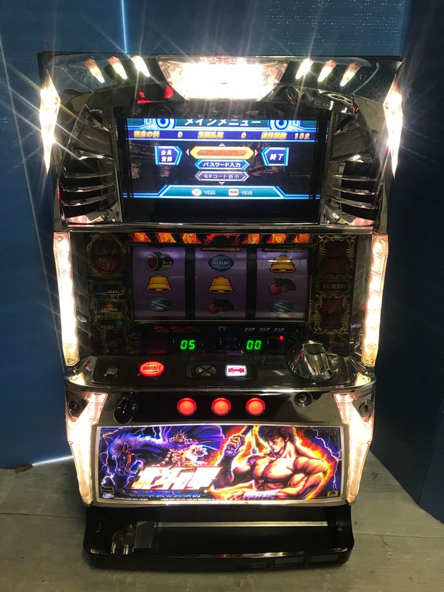 北斗の拳 世紀末救世主伝説 パチスロ実機 コイン不要機付き 家スロ 5号機 北斗の拳 世紀末救世主伝説 パチスロ実機 コイン不要機付き 家スロ 5号機